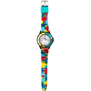 Mimbee Paint Spatter Time Teach Watch