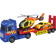 Reggies City - 1/12 Rescue Transporter Play Set with Sound and Lights