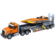Racers Sea Transporter with Trailer & Speed Boat