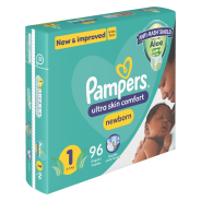 Pampers Active Baby New Born Jumbo Pack 96