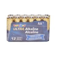 AA Alkaline Batteries 12 Pack