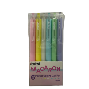 iTotal Macaron Gel Pens 6 Piece