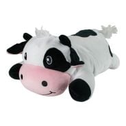 Snoozimals Cow Plush Black 50cm