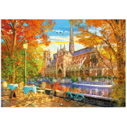 Educa Notre Dame In Autumn Puzzle 1000pc