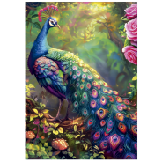 Peacock Garden Puzzle 1x1000 Piece