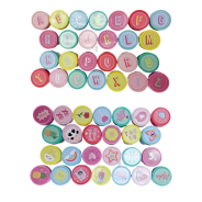 Hobby World Self Inkable Stamps Set Assorted 24pc