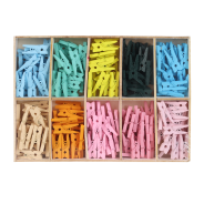 Hobby World Mini Clothes Peg 200pc Set