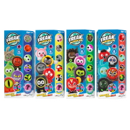 Freak Marbles Set of 6 Marbles & Skins Totem Box