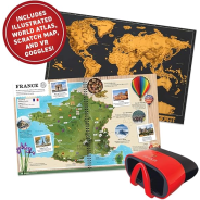 Abacus Virtual Reality World Atlas Gift Box