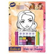 Besties Make Your Own Makeup Drawings