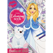 Besties Foil Colouring Book