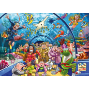 Jumbo Wasgij Original 43 Aquarium Antics Puzzle 1000 Piece