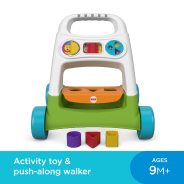 Fisher-Price Busy Activity Walker, with shape sorting blocks
