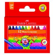 Faber Castell 12 Slim Wax Crayons