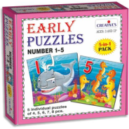 Early Puzzles Step II - Numbers 1 to 5