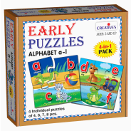 Early Puzzle-Step II Alphabet A to L