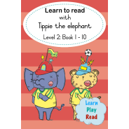 Tippie Learn To Read with Tippie the Elephant Level 2 Tippie Box Set