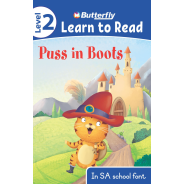BUTTERFLY LEARN TO READ PUSS IN BOOTS LEVEL 2