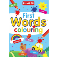 Bumper Colouring Book First Words 