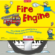 Miles Kelly Convertibles Fire Engine Book
