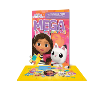 Gabbys Dollhouse 120Pg Colouring Book And12Pce