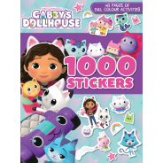 Gabbys Dollhouse 1000 Sticker Colour And Activity 