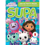 Gabby'S Dollhouse 200Pg Supa Activities Book Np