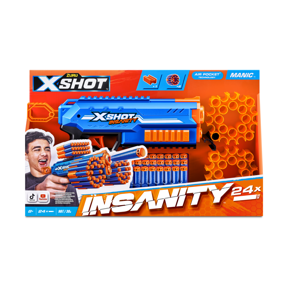 XSHOT Insanity Manic Blaster | Toys R Us Online