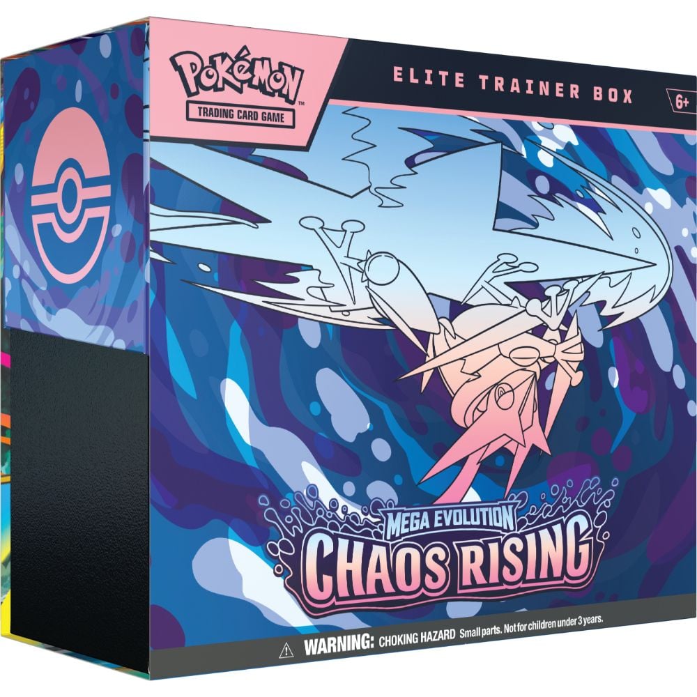 Pokémon Mega Evolution Chaos Rising Elite Trainer Box Set | Toys R
