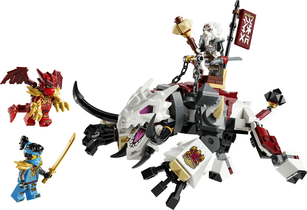 LYKN シクレ＆ノーマルセット LEGO® NINJAGO® Zilvar and Grimtak The Dragon Beast (71863) | Toys