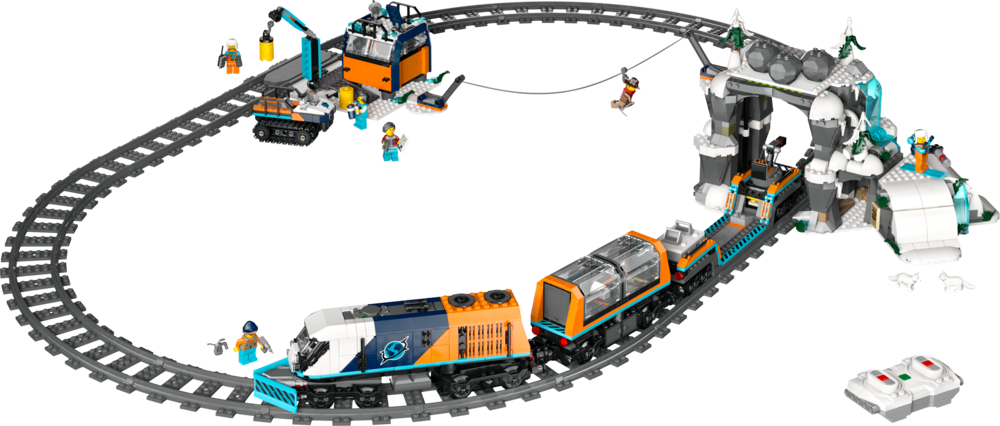 LEGO City Explorers' Arctic Polar Express Train (60470) | Toys R