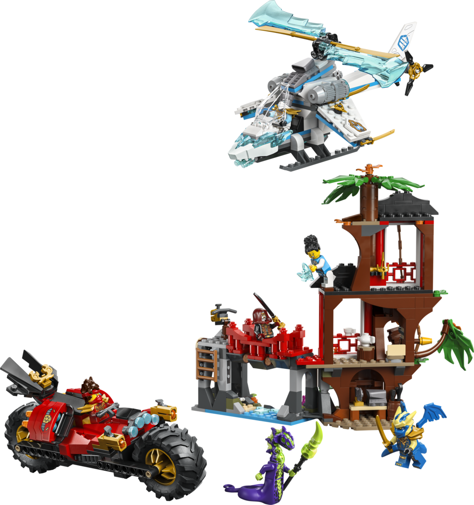 NINJAGO® Ninja Vehicle Tree House Battle Toy Set 71857 | Toys R Us