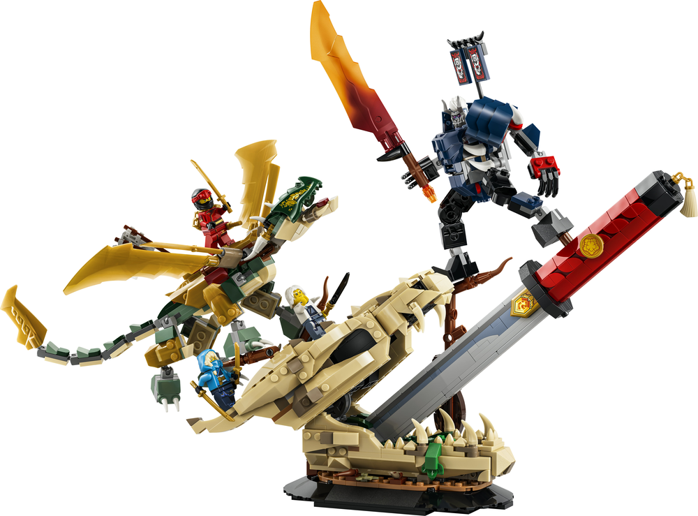 GADDROグッズセット LEGO® NINJAGO® Battle At The Dragon's Blade Display (71871) | Toys