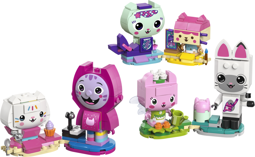 Gabby's Dollhouse Gabby's Brick-Built Cat Friends 11215 | Toys R