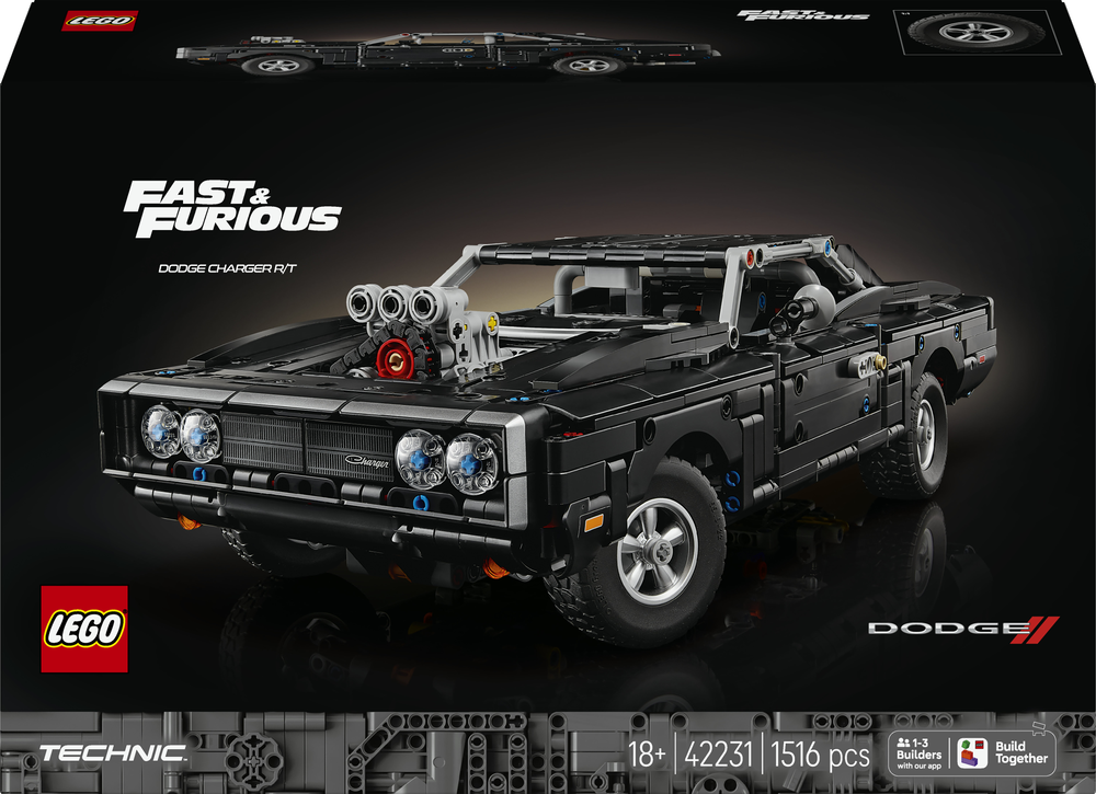 LEGO® Technic Fast And Furious Dodge Charger R/T Car (42231