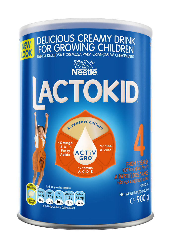 Nestle LactoKid 4 Milk Powder For Growing Young Children - 900g