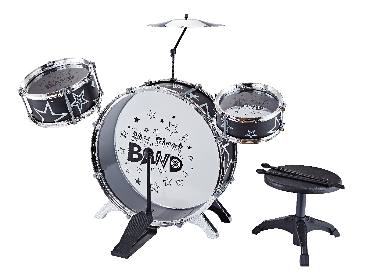 Rockstarz Drum Set Black | Toys R Us Online