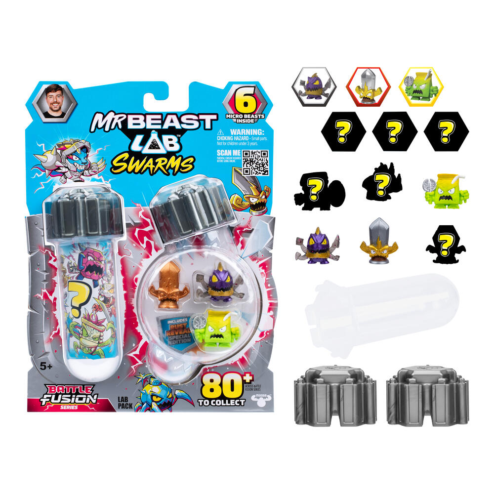 Mr Beast Lab Swarms S4 Test Tube 6 pack | Toys R Us Online