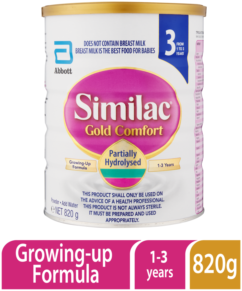 Similac® Gold Comfort 3 | Growing up Formula 820g | Toys R Us Online