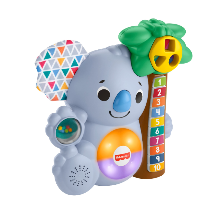 Fisher-Price Linkimals Counting Koala Infant Toy ,Animal-themed musical learning toy