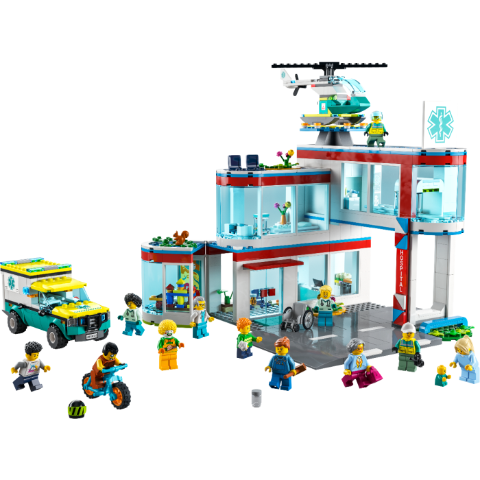 jordnødder Kinematik Tilfældig LEGO City Community Hospital (60330) | Toys R Us Online