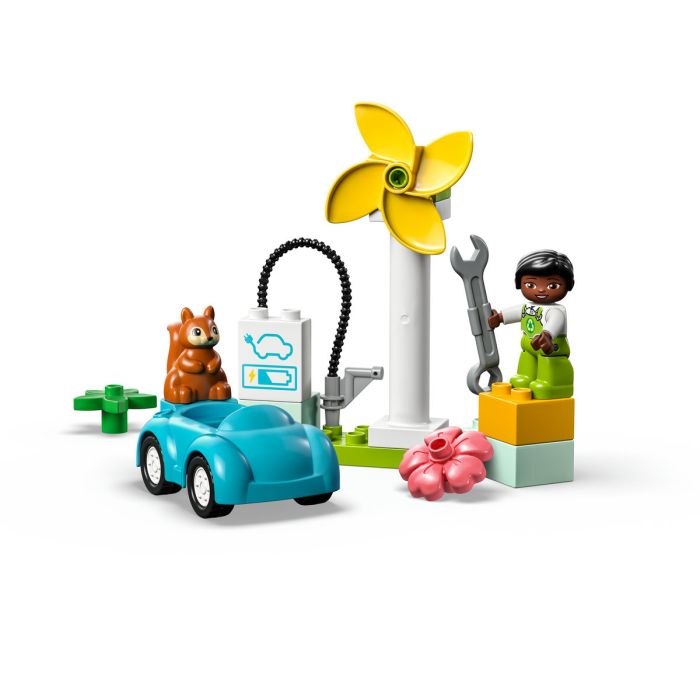 Tænke kløft Kilauea Mountain LEGO DUPLO Wind Turbine and Electric Car (10985) | Toys R Us Online