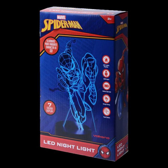 Spider Man Nightlight, Marvel Night Light, 