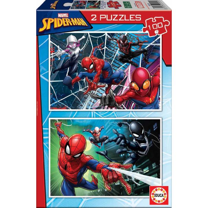 Educa - Puzzle Multi 4 in 1 ultimate Spiderman