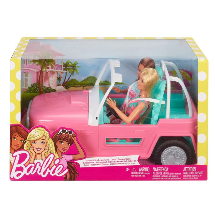 barbie doll jeep toy