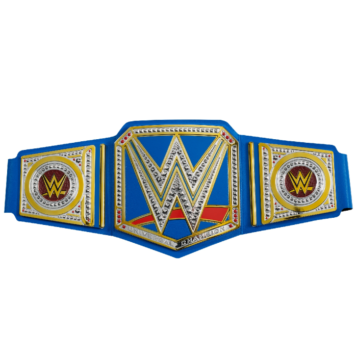 Wwe Championship Title Featuring Authentic Styling Metallic Medallions Leather Like Belt Adjustable Feature Toys R Us Online