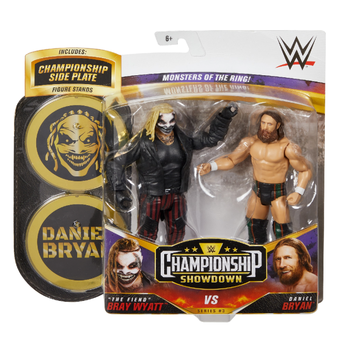 Wwe Championship Showdown 2 Pack Assortment With Two 6 Inch Articulated Action Figures Ring Gear Toys R Us Online