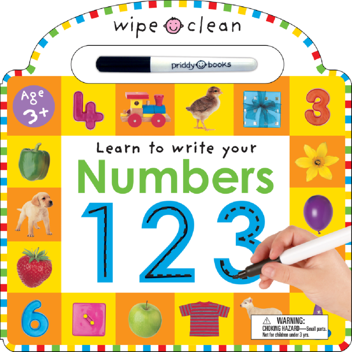 Fun To Learn Wipe Clean BooksNumbers & Counting Letters & Writing 2-Pack 