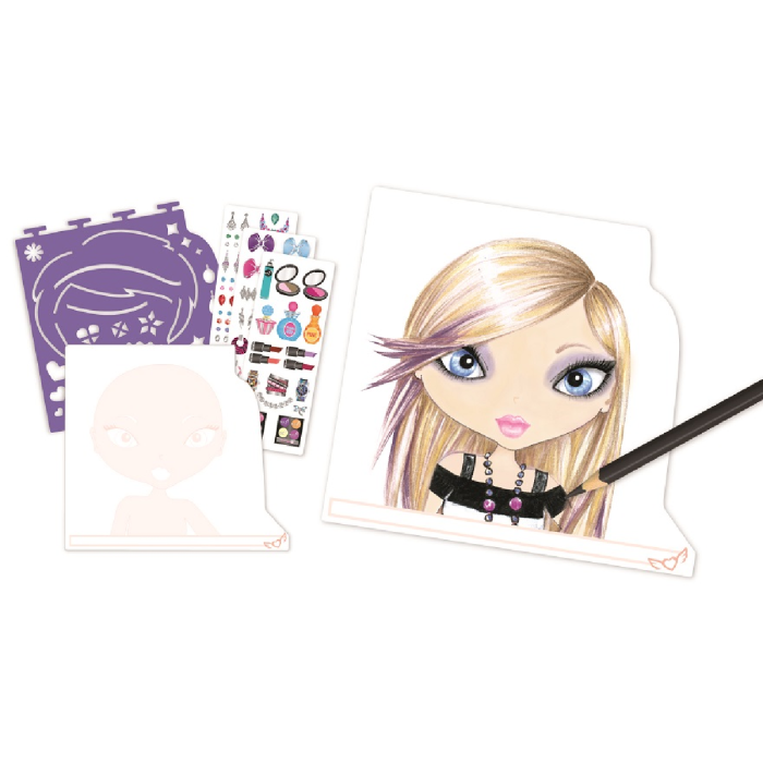 Fashion Angels Make Up Hair Design Sketch Portfolio Toys R Us Online