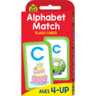 School Zone Alphabet Match Flash Cards Pack